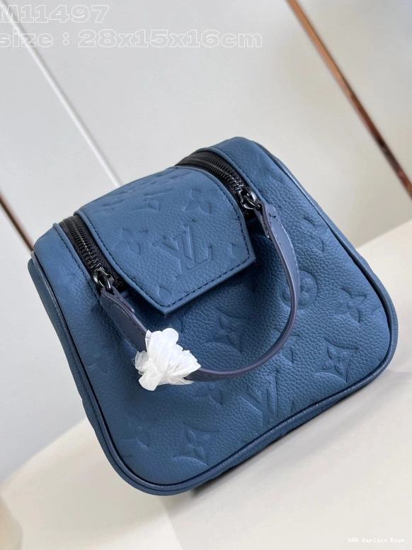 Aaa replica ru VUITTON LOUIS KIT LOCKER DOPP bag-23*13*12CM 0724